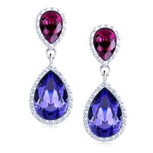 💜 Fushia Drop Earrings